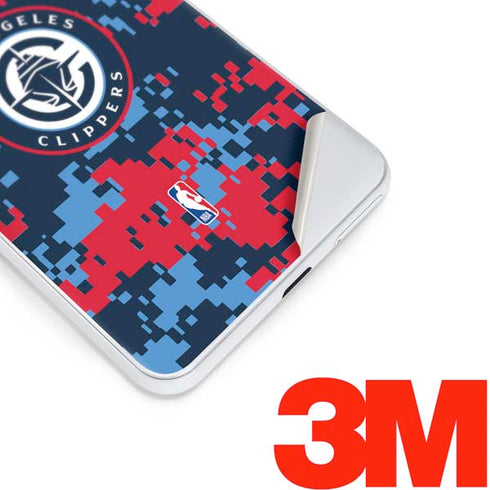 NBA LA Clippers Digi Camo Google Pixel 3 Skin